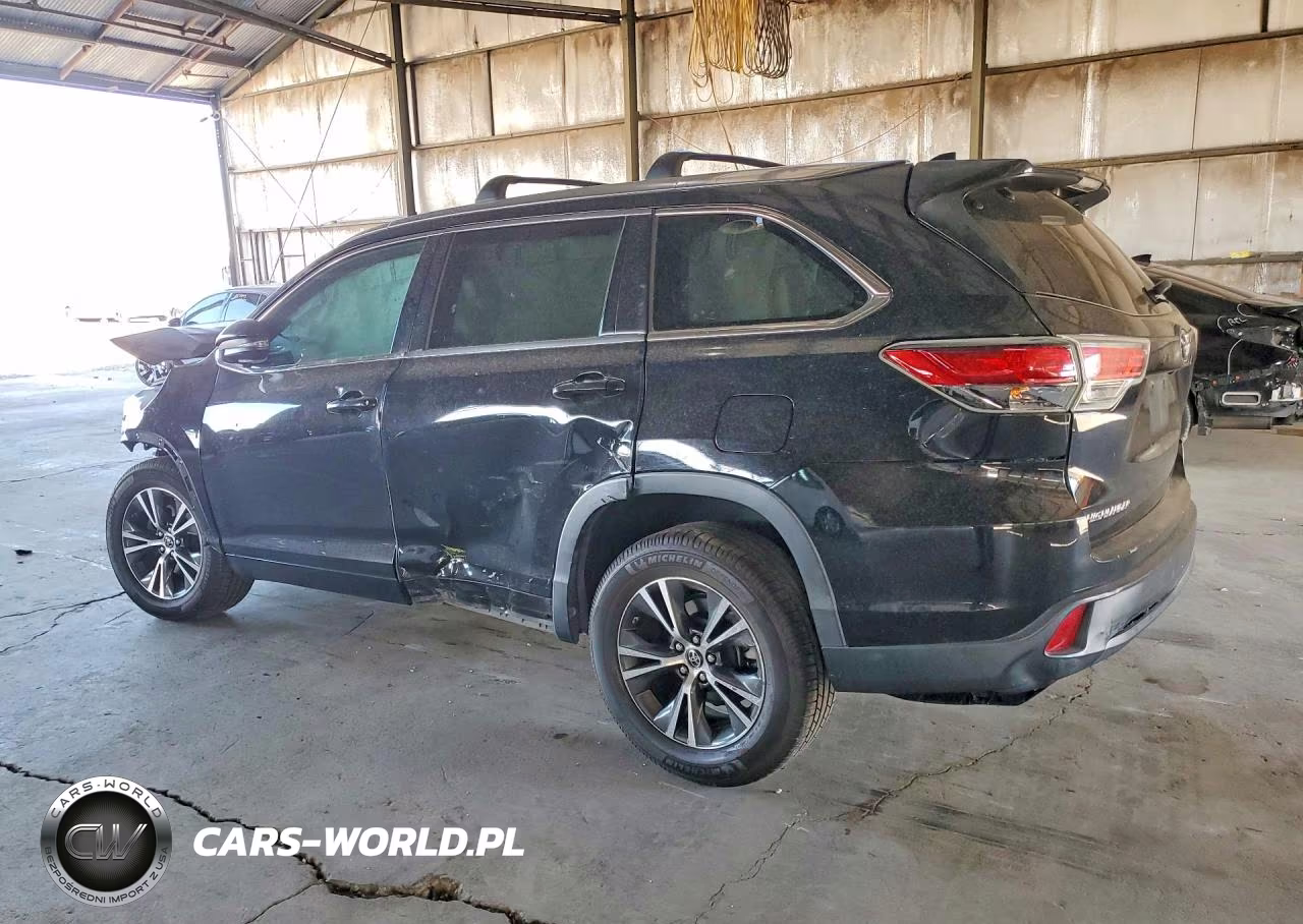 2016 Toyota Highlander Xle VIN:5TDKKRFH1GS505119 - 2