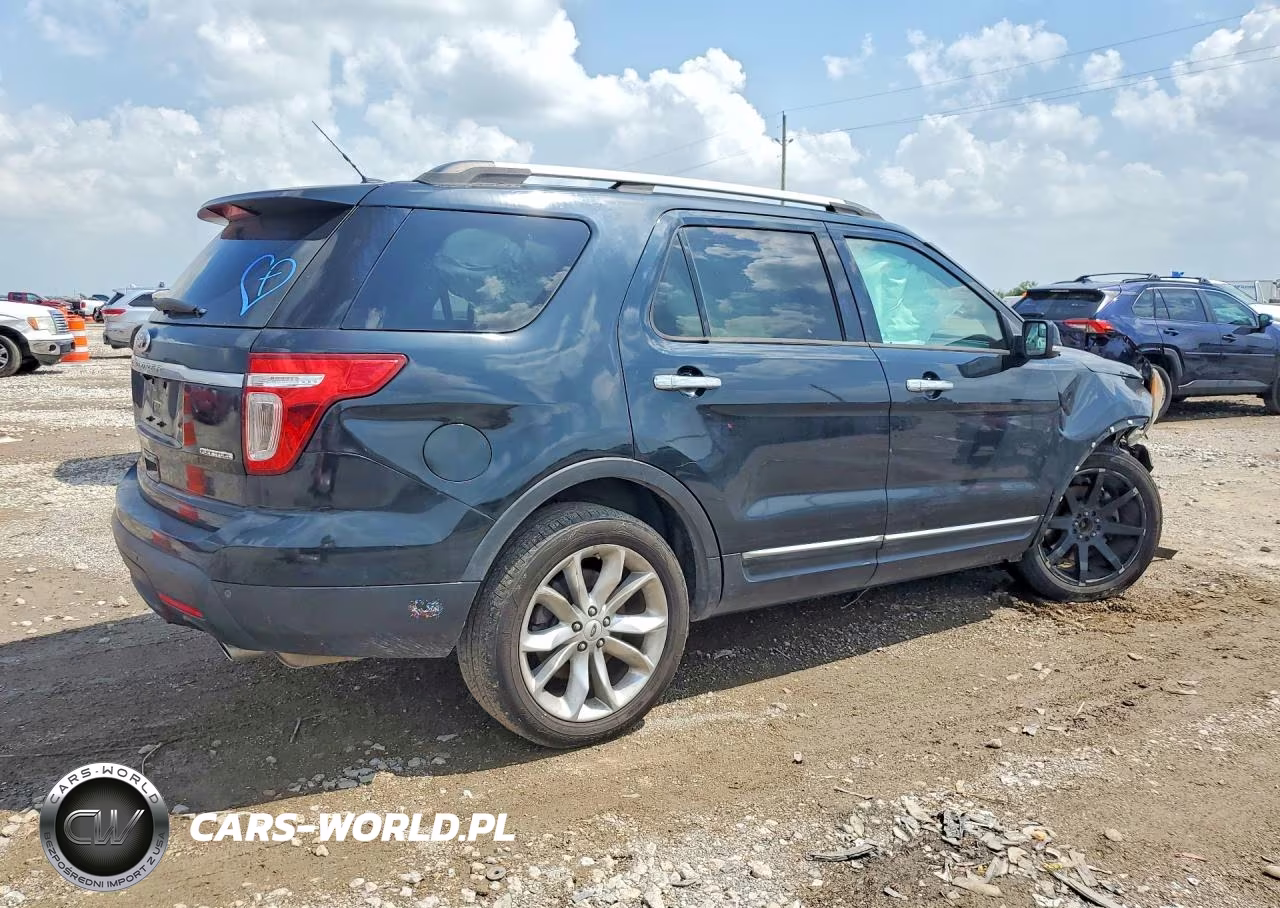 2014 Ford Explorer Xlt VIN:1FM5K7D8XEGB35523 - 3