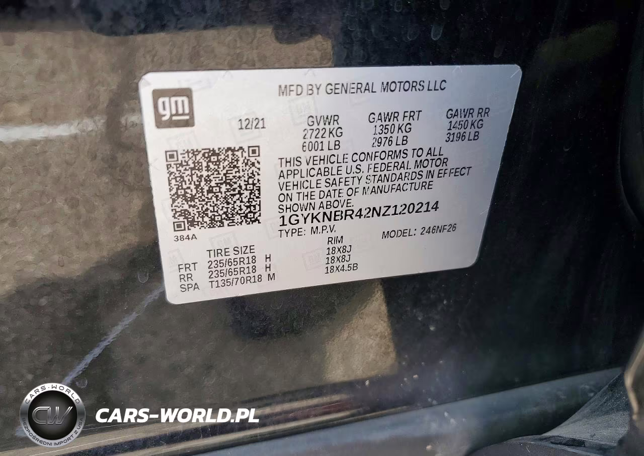 2022 Cadillac Xt5 Luxury VIN:1GYKNBR42NZ120214 - 13
