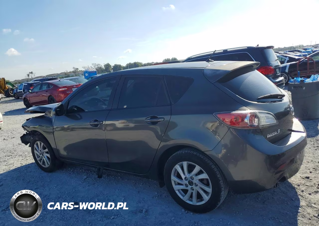 2013 Mazda 3 I VIN:JM1BL1L72D1724853 - 2