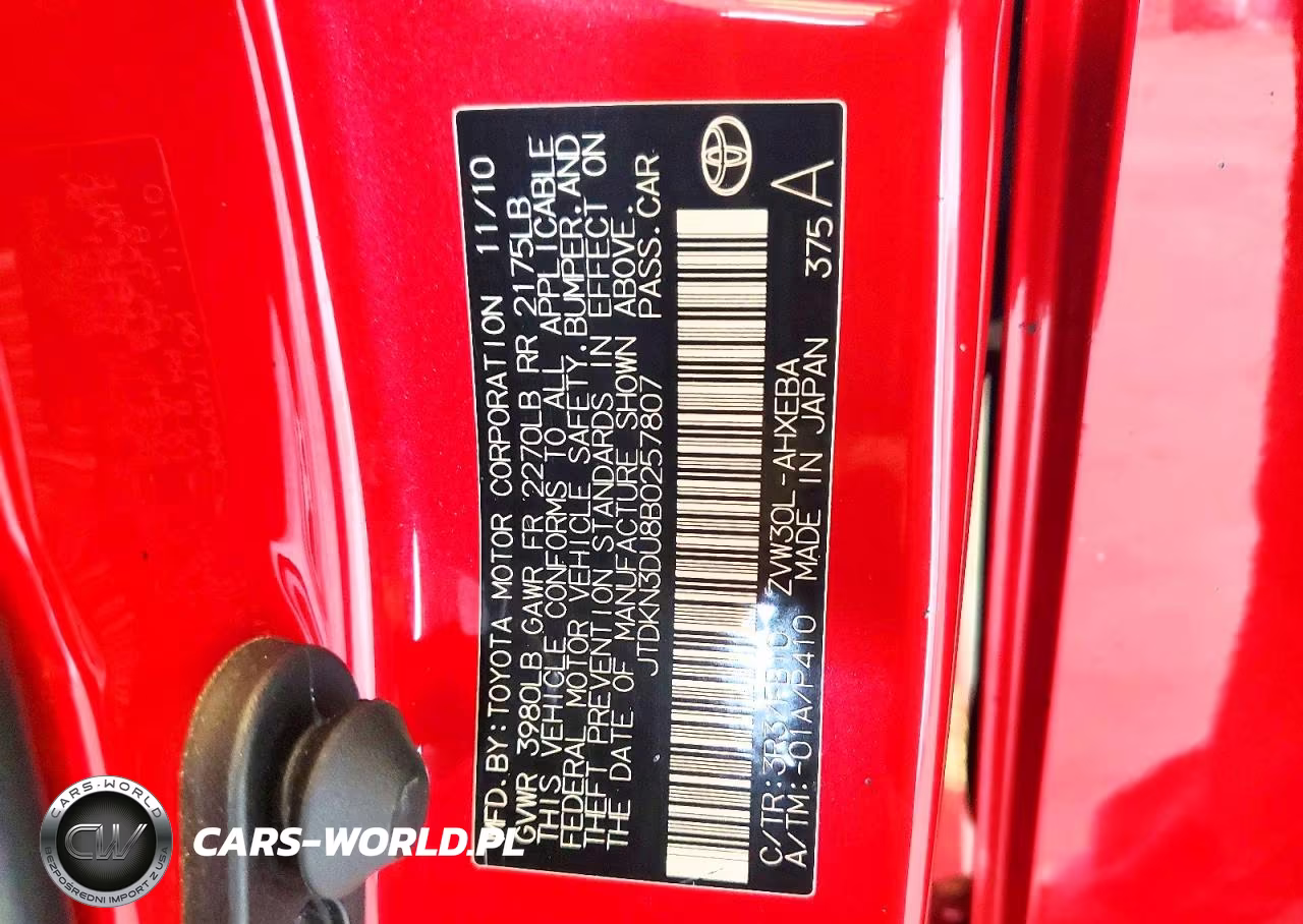 2011 Toyota Prius Three VIN:JTDKN3DU8B0257807 - 13