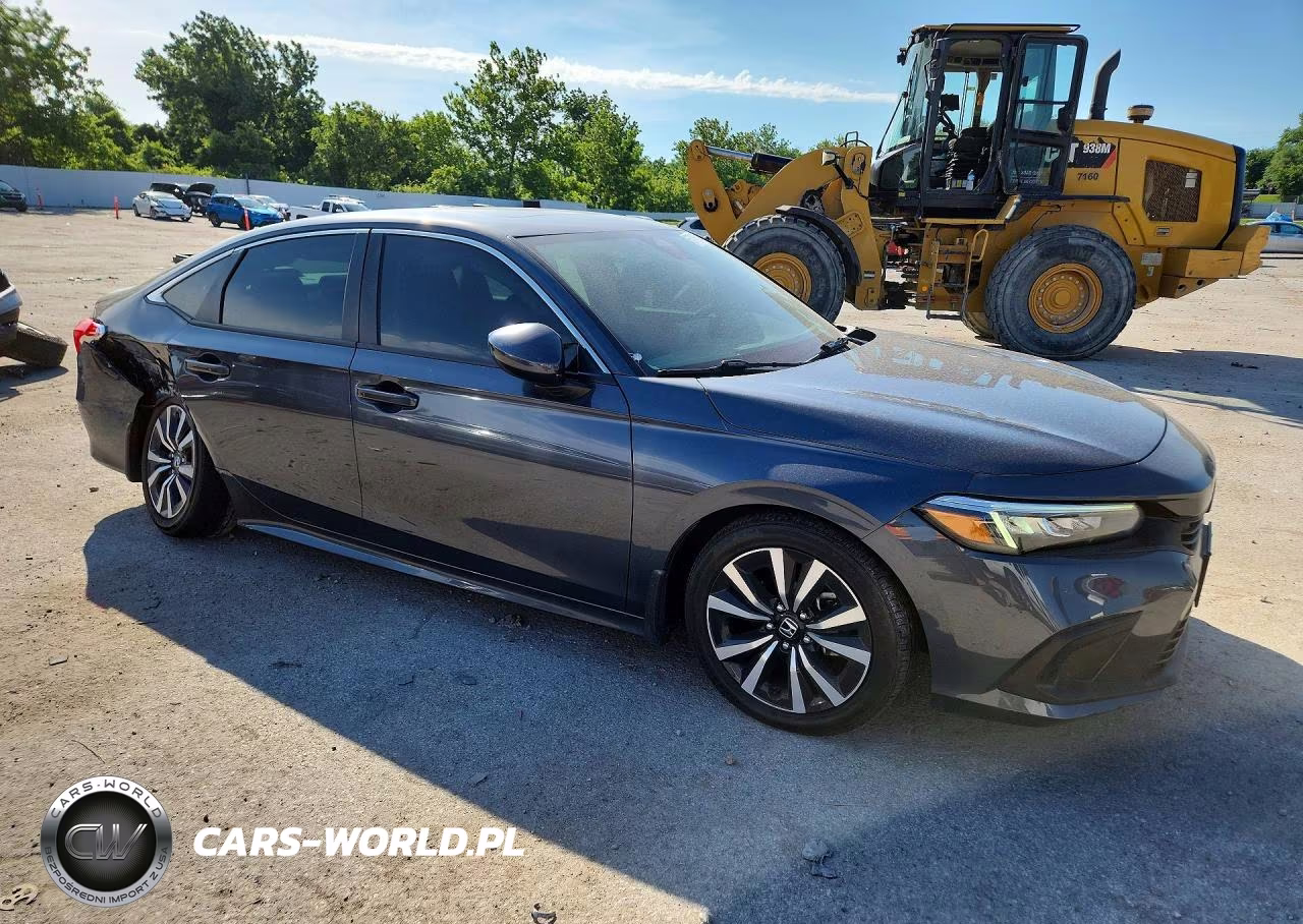 2022 Honda Civic Ex VIN:2HGFE1F71NH325251 - 4