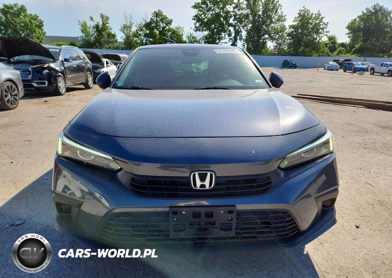 2022 Honda Civic Ex VIN:2HGFE1F71NH325251 - 5