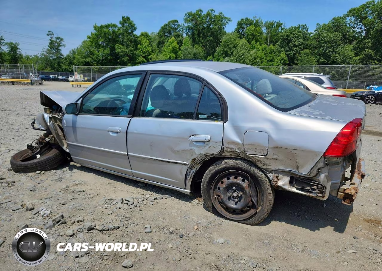 2003 Honda Civic Ex VIN:2HGES26843H586857 - 2