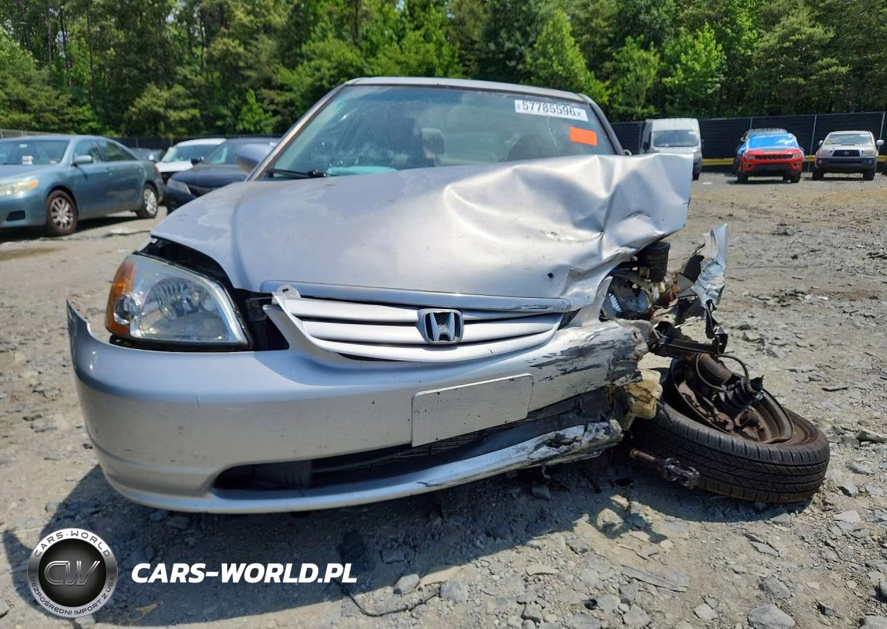 2003 Honda Civic Ex VIN:2HGES26843H586857 - 5