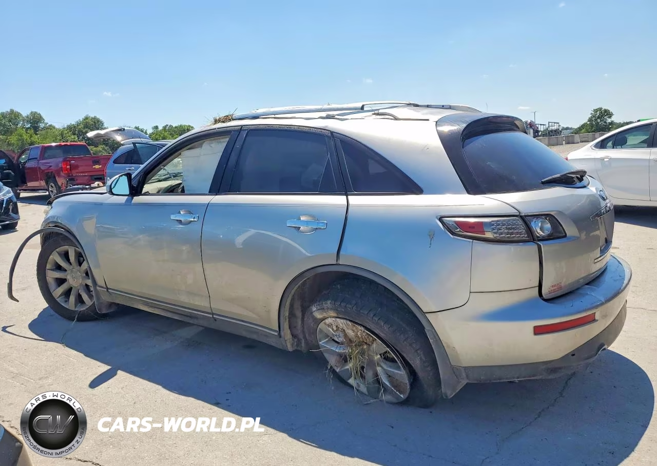 2005 Infiniti Fx35 Base VIN:JNRAS08W55X214469 - 2