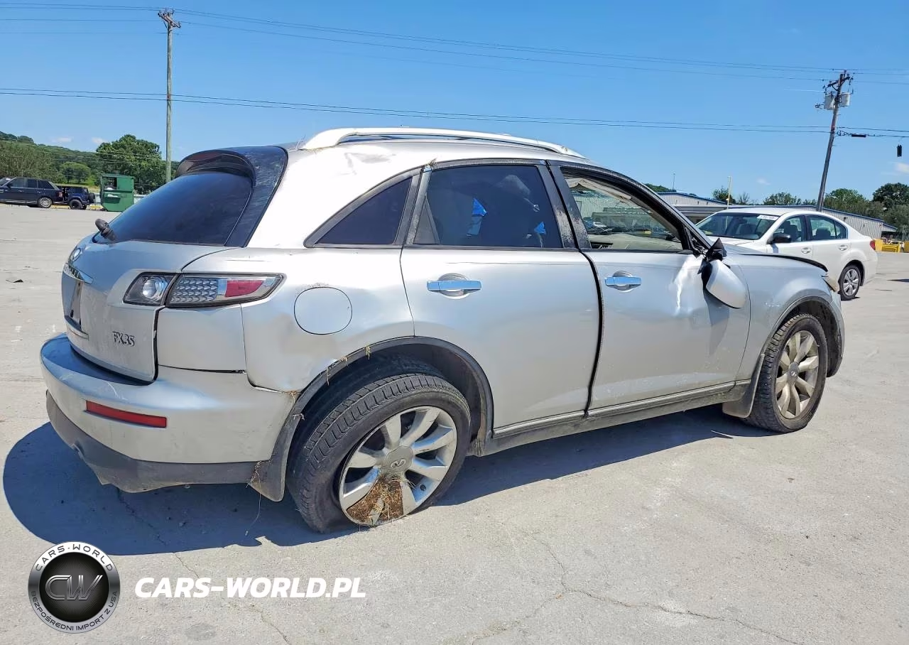 2005 Infiniti Fx35 Base VIN:JNRAS08W55X214469 - 3