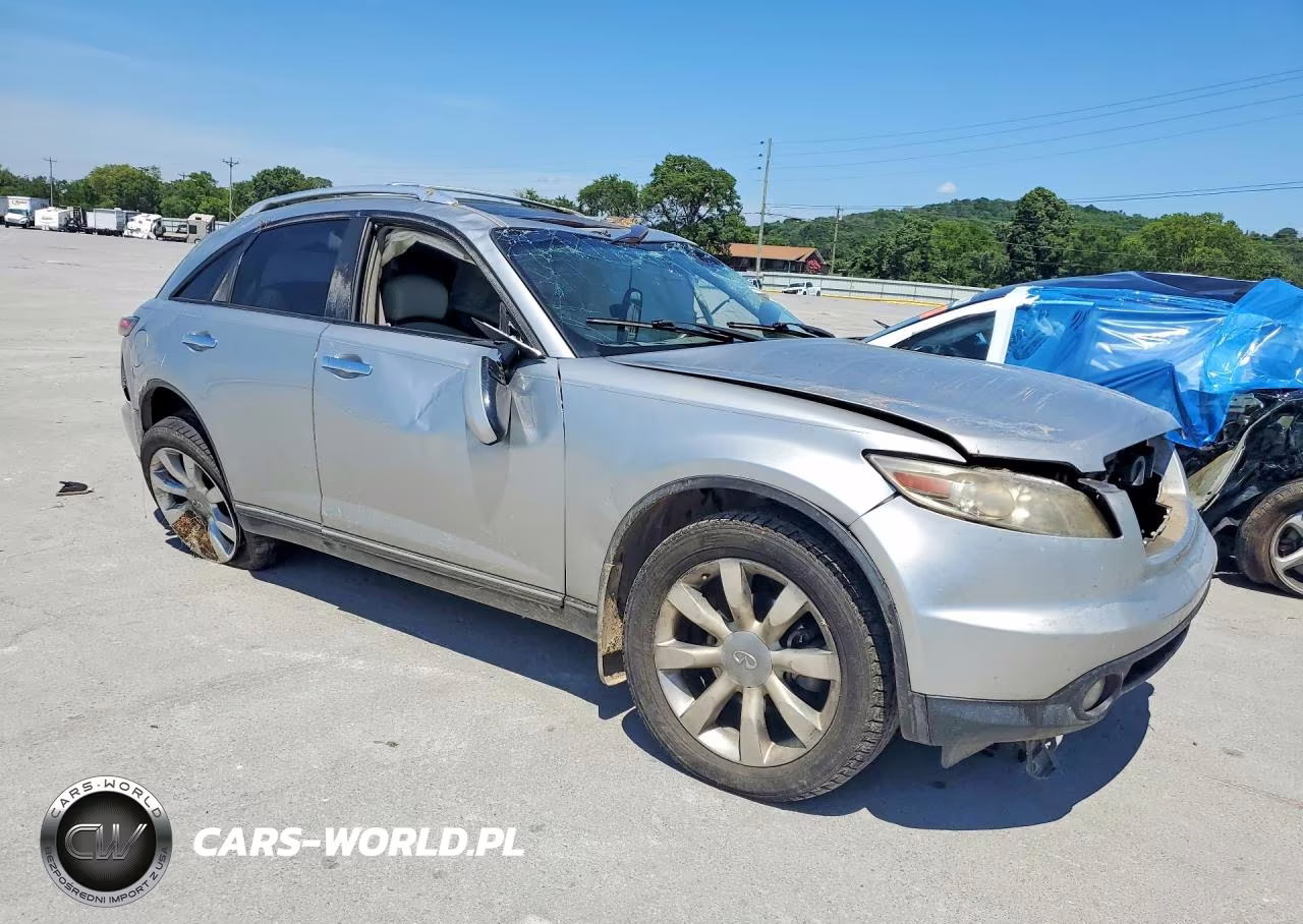 2005 Infiniti Fx35 Base VIN:JNRAS08W55X214469 - 4