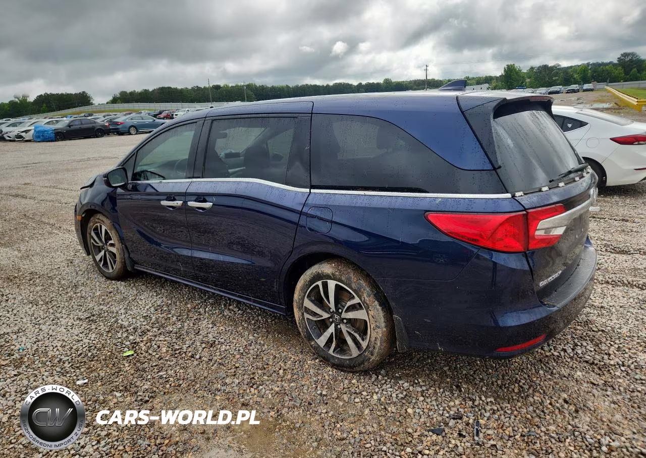 2018 Honda Odyssey Elite VIN:5FNRL6H98JB055223 - 2