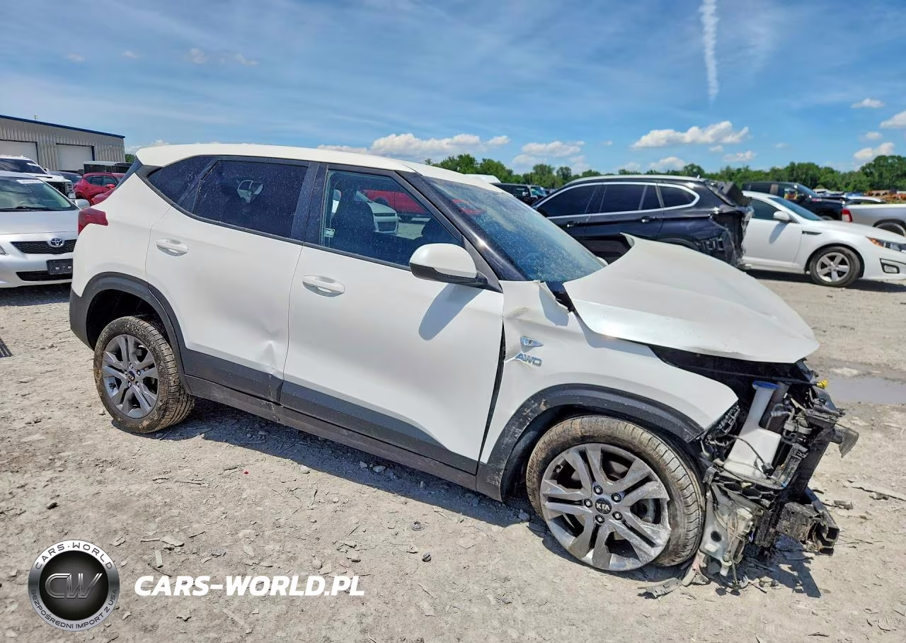 2021 Kia Seltos Lx VIN:KNDEPCAA0M7158281 - 4