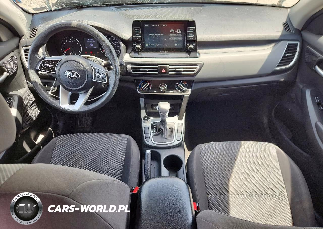 2021 Kia Seltos Lx VIN:KNDEPCAA0M7158281 - 8