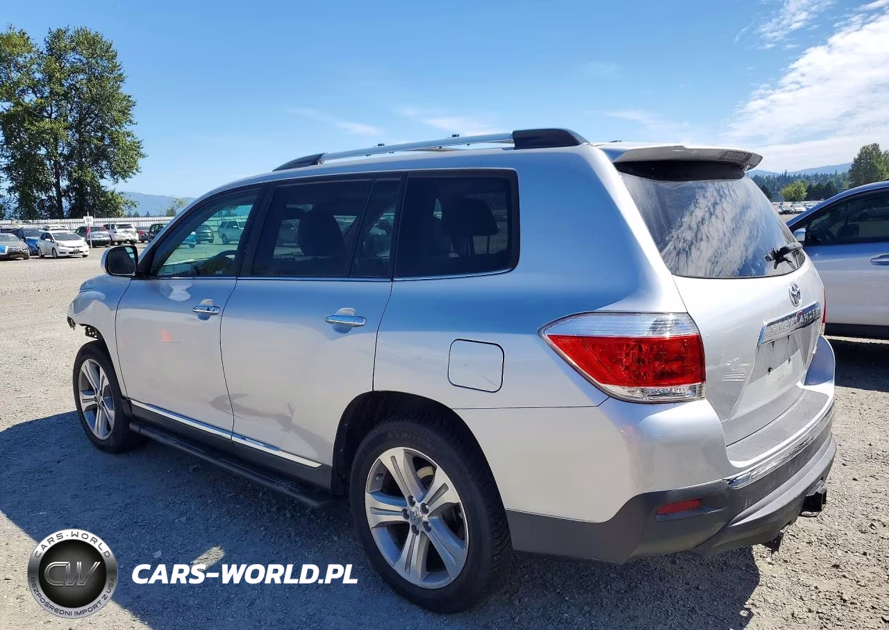 2013 Toyota Highlander Limited VIN:5TDDK3EH6DS185055 - 2
