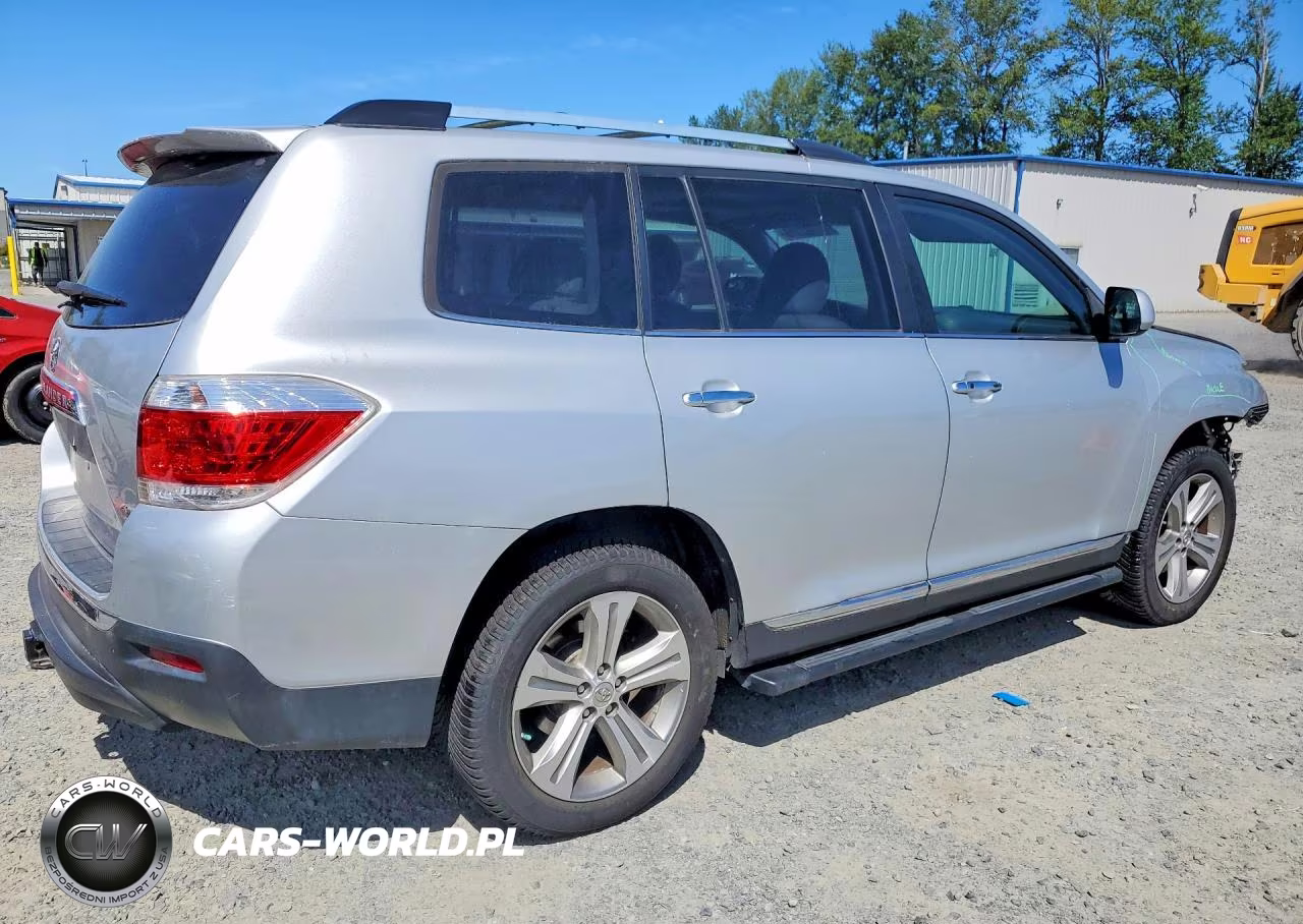 2013 Toyota Highlander Limited VIN:5TDDK3EH6DS185055 - 3