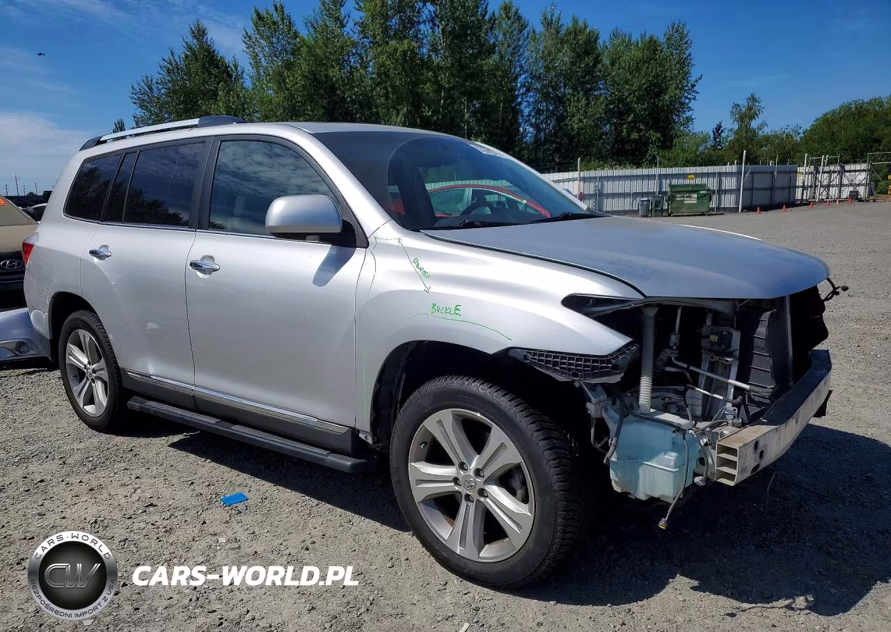 2013 Toyota Highlander Limited VIN:5TDDK3EH6DS185055 - 4