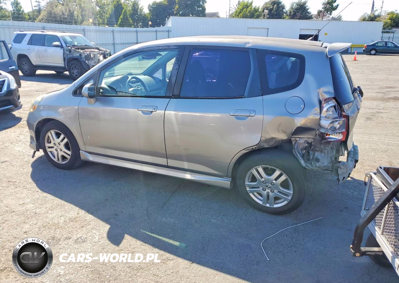 2008 Honda Fit Sport VIN:JHMGD38638S021436 - 2