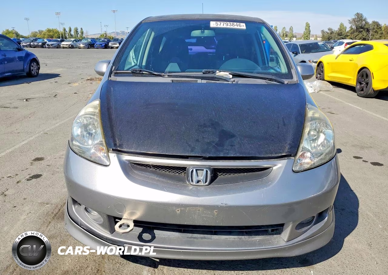 2008 Honda Fit Sport VIN:JHMGD38638S021436 - 5