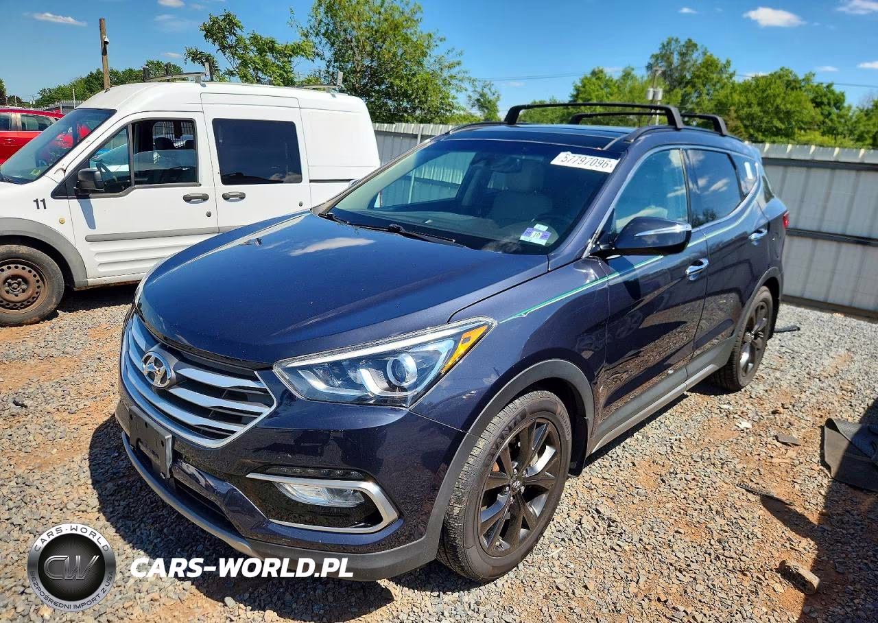 2018 Hyun Santa Fe Sport VIN:5XYZWDLA2JG522318 - 2
