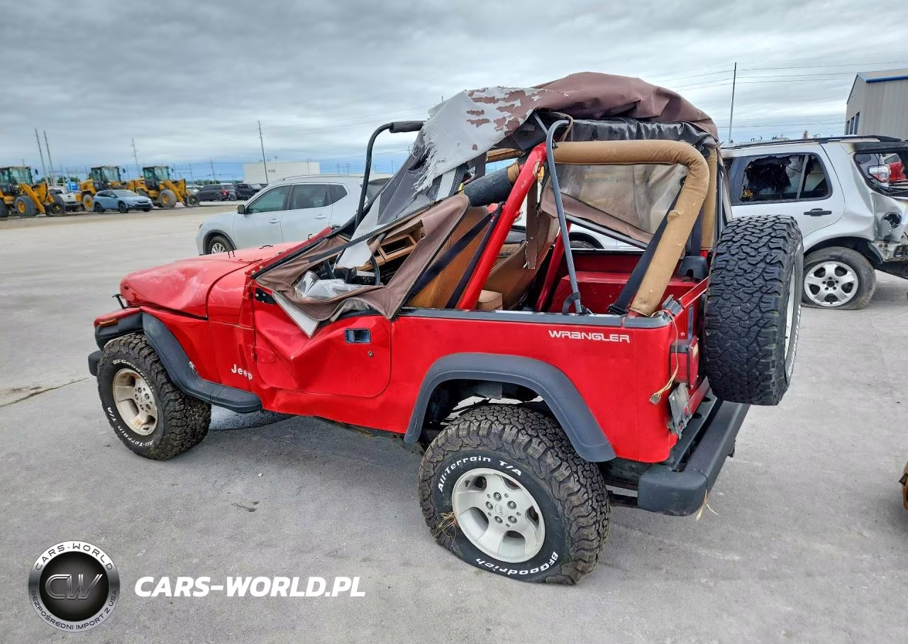 1994 Jeep Wrangler - Yj S VIN:1J4FY19P6RP406484 - 2