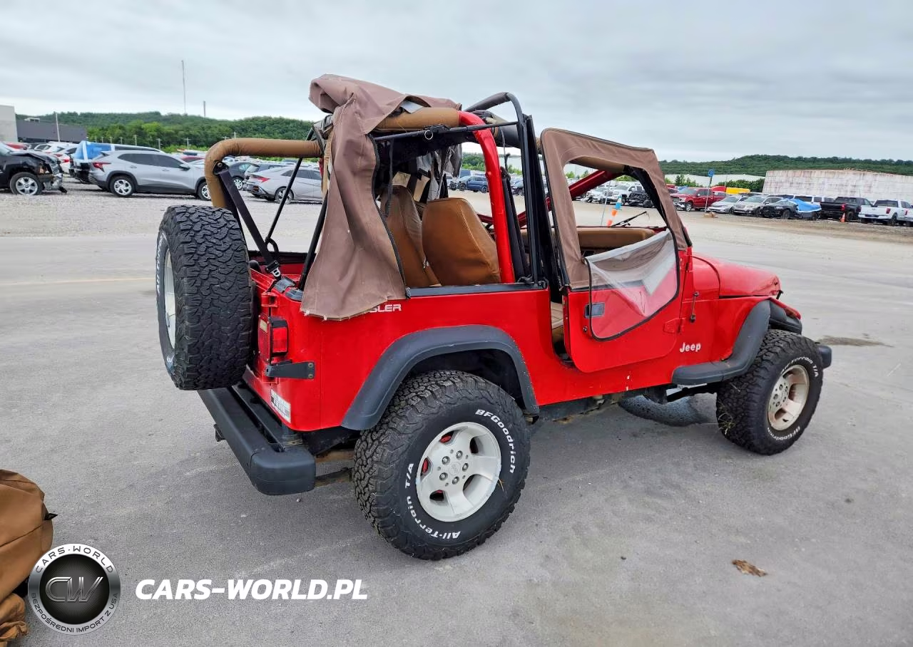 1994 Jeep Wrangler - Yj S VIN:1J4FY19P6RP406484 - 3