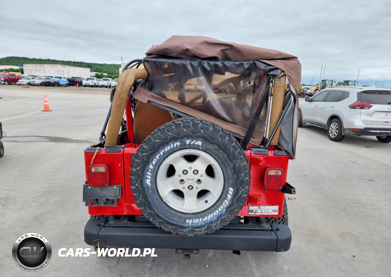 1994 Jeep Wrangler - Yj S VIN:1J4FY19P6RP406484 - 6