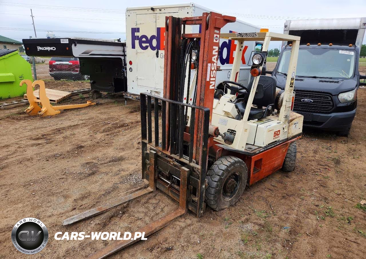 1990 Nissan Ph02A25V Forklift VIN:PH02920052 - 2
