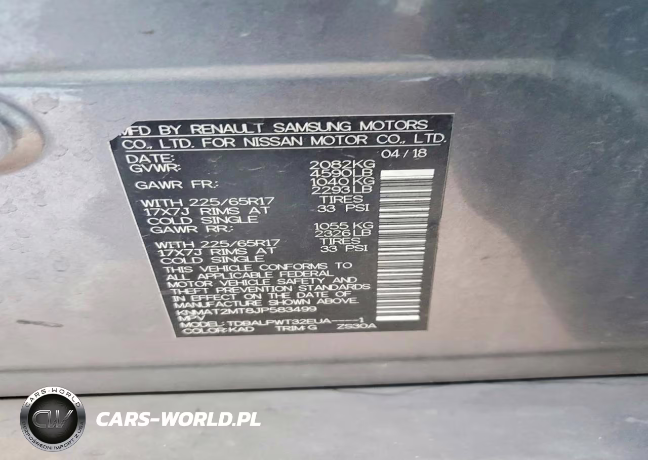 2018 Nissan Rogue S VIN:KNMAT2MT8JP583499 - 12