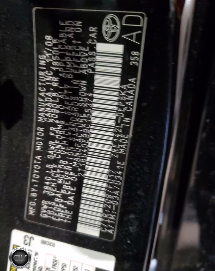 2009 Toyota Corolla Base VIN:2T1BU40E99C155374 - 12