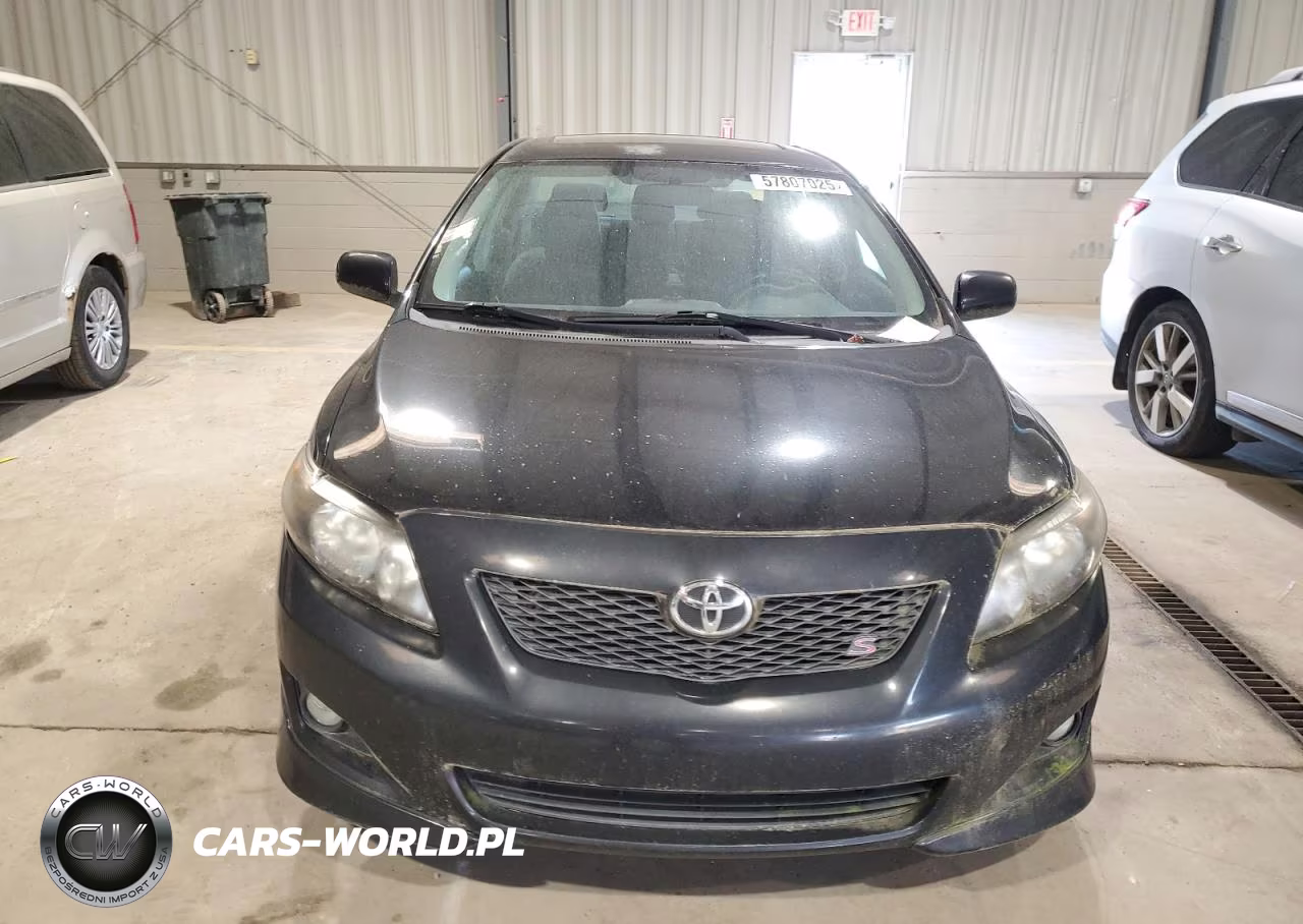 2009 Toyota Corolla Base VIN:2T1BU40E99C155374 - 5
