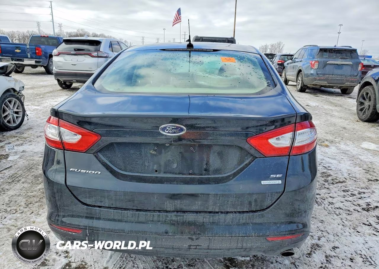 2014 Ford Fusion Se VIN:3FA6P0HD7ER389486 - 6