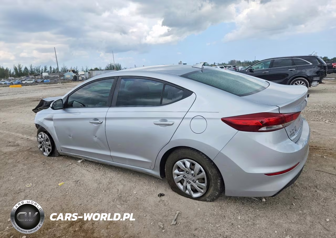 2017 Hyundai Elantra Se VIN:KMHD74LF1HU402002 - 2