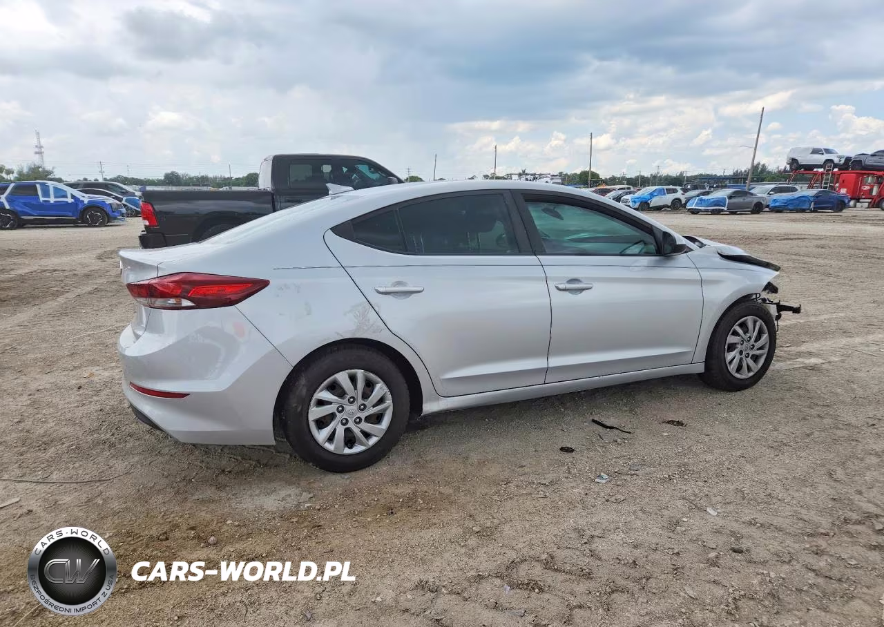 2017 Hyundai Elantra Se VIN:KMHD74LF1HU402002 - 3