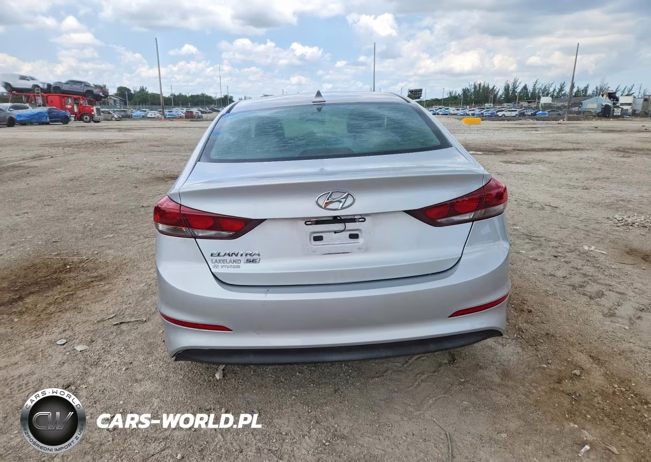 2017 Hyundai Elantra Se VIN:KMHD74LF1HU402002 - 6