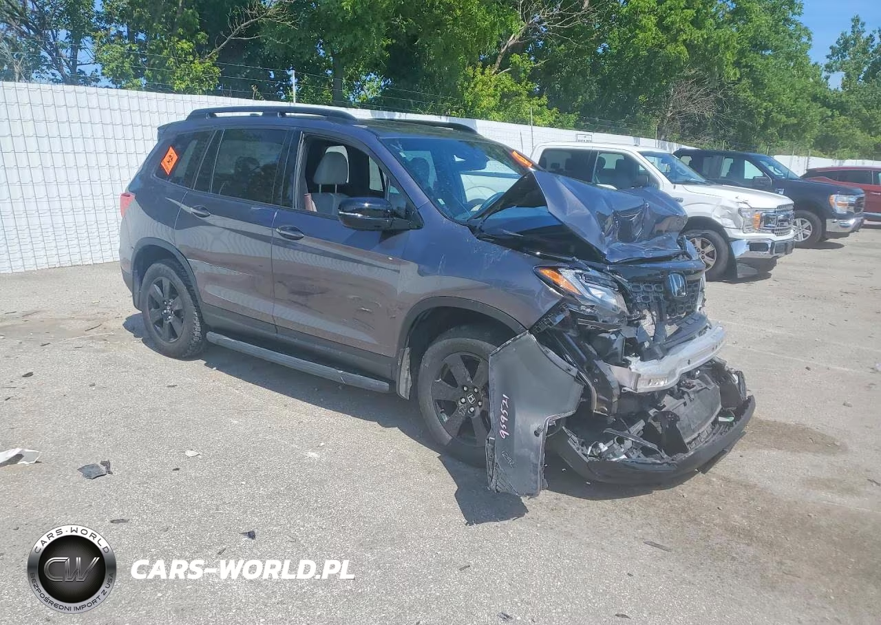 2020 Honda Passport Elite VIN:5FNYF8H02LB020308 - 4