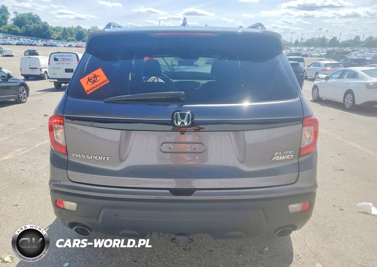 2020 Honda Passport Elite VIN:5FNYF8H02LB020308 - 6