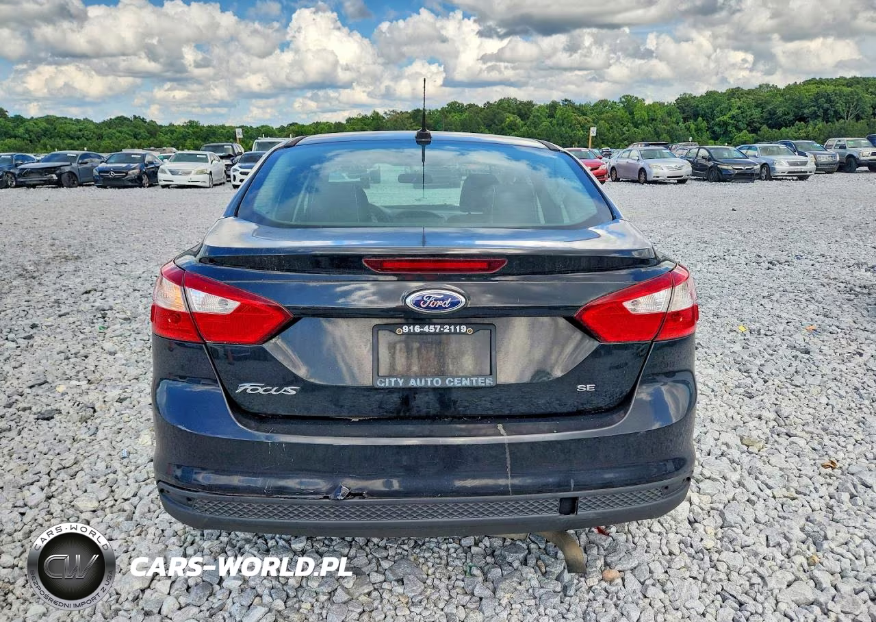 2014 Ford Focus Se VIN:1FADP3F29EL433030 - 6