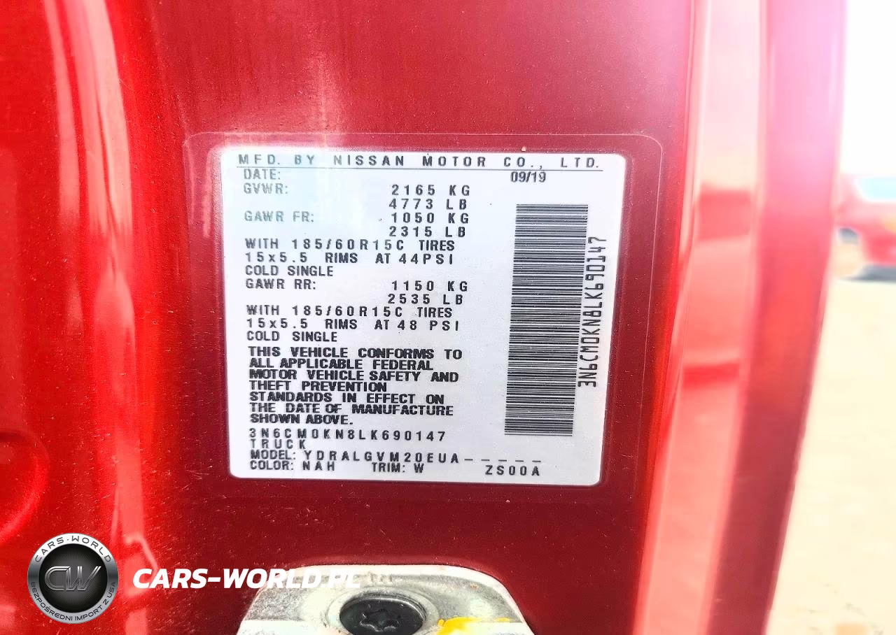 2020 Nissan Nv200 Sv VIN:3N6CM0KN8LK690147 - 14