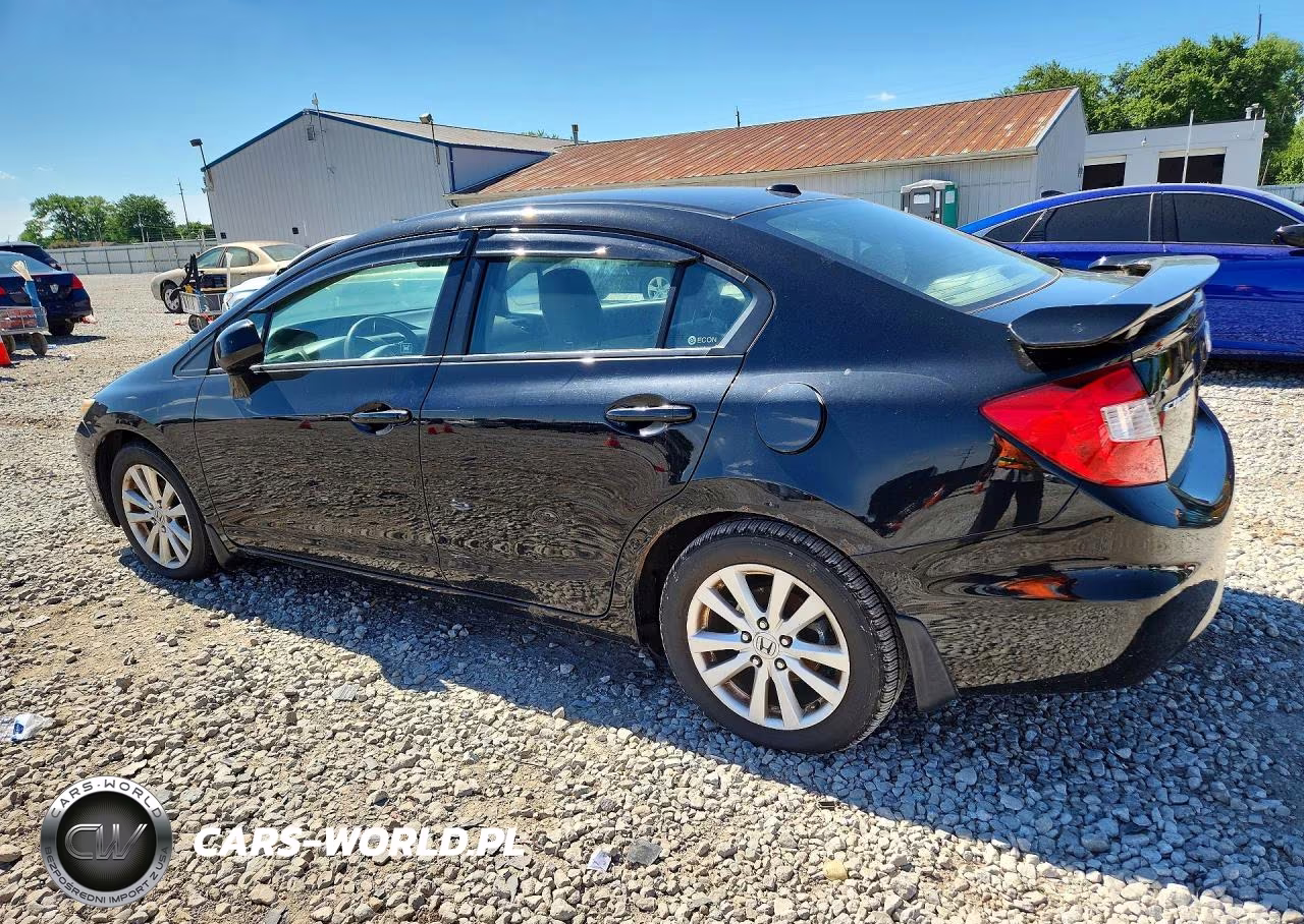 2012 Honda Civic Ex VIN:19XFB2F86CE045744 - 2