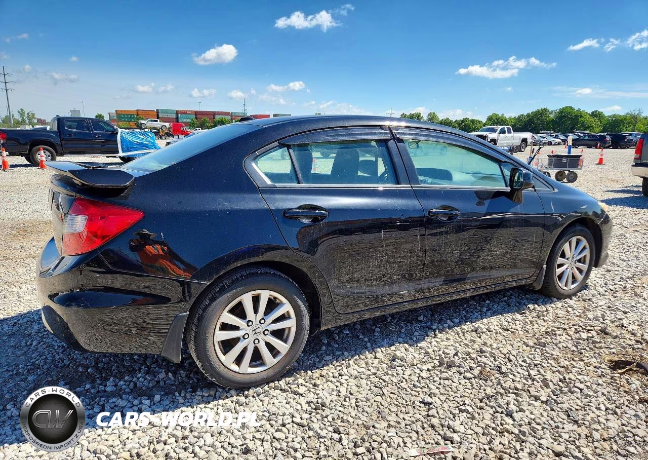 2012 Honda Civic Ex VIN:19XFB2F86CE045744 - 3