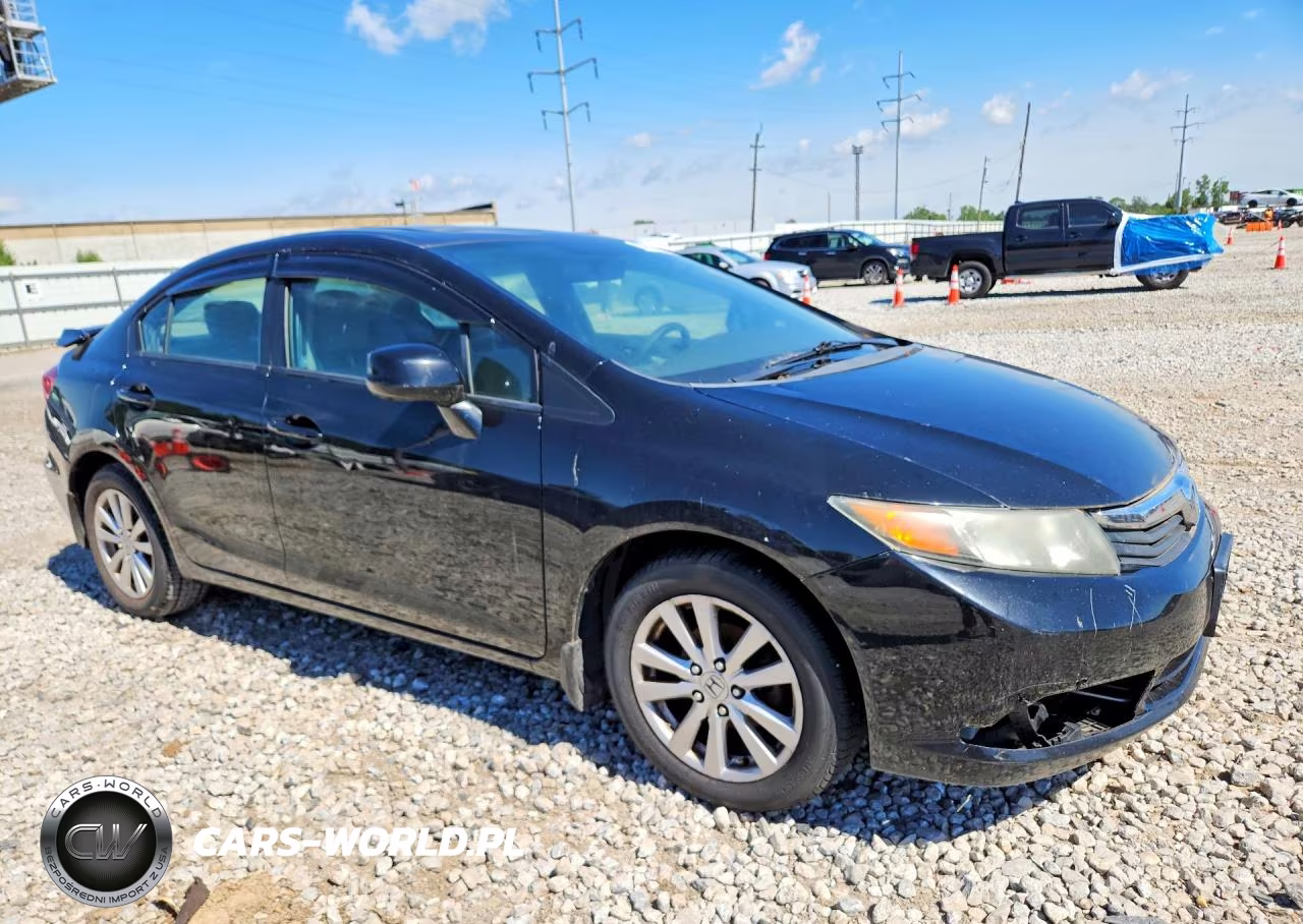 2012 Honda Civic Ex VIN:19XFB2F86CE045744 - 4