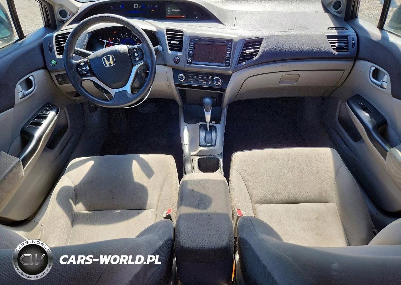2012 Honda Civic Ex VIN:19XFB2F86CE045744 - 8