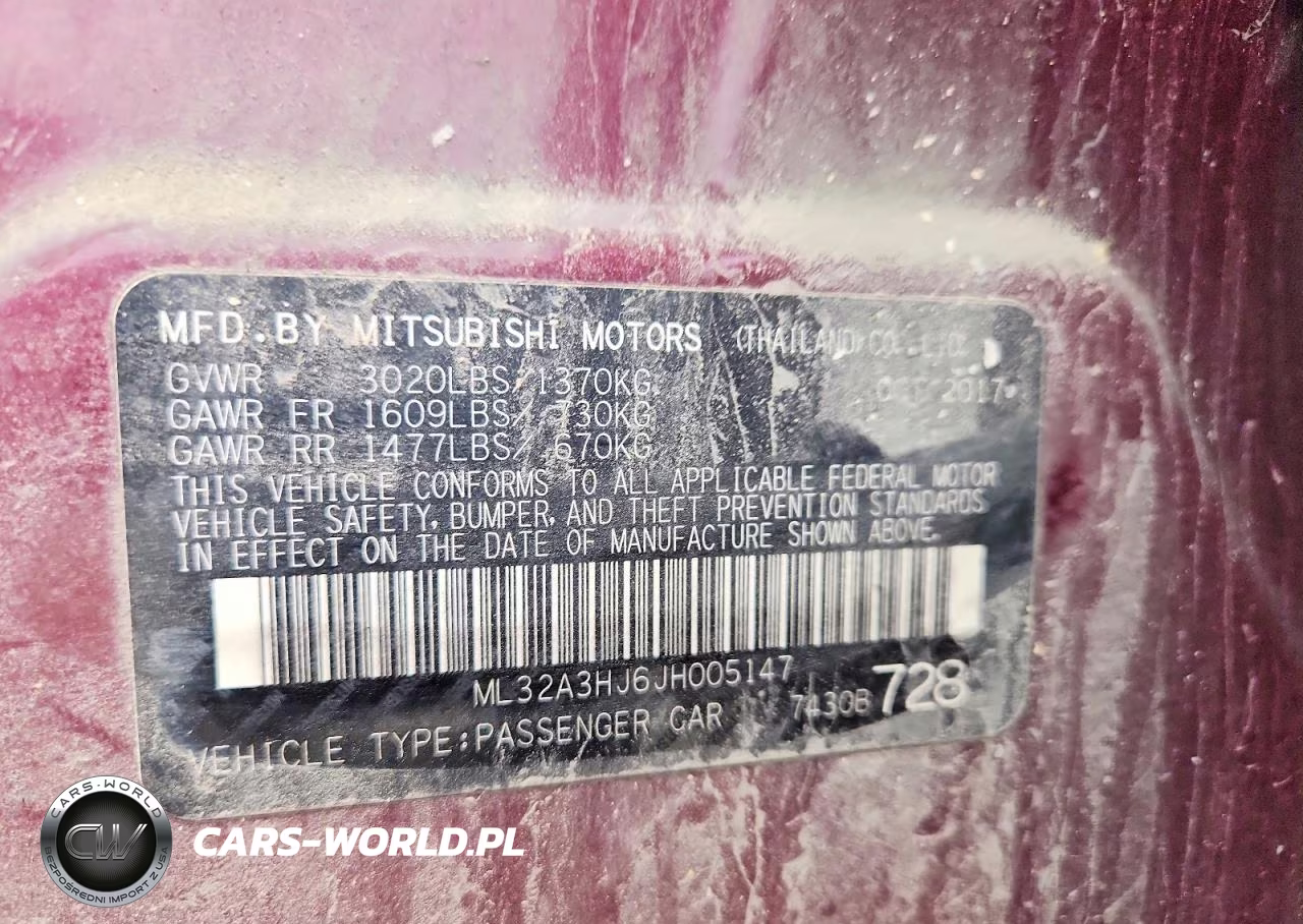 2018 Mitsubishi Mirage Es VIN:ML32A3HJ6JH005147 - 12