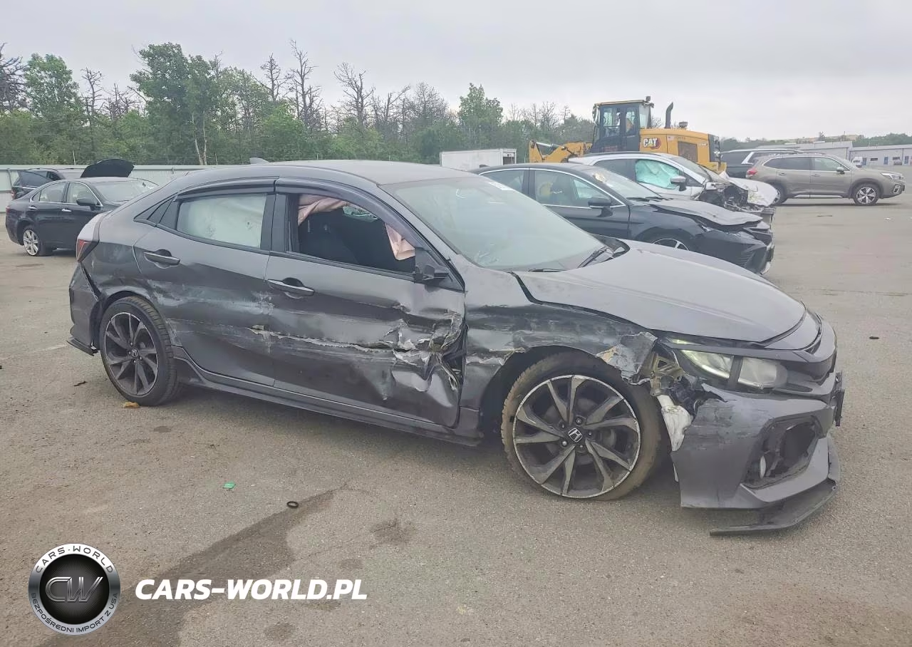 2017 Honda Civic Sport VIN:SHHFK7H41HU413643 - 4