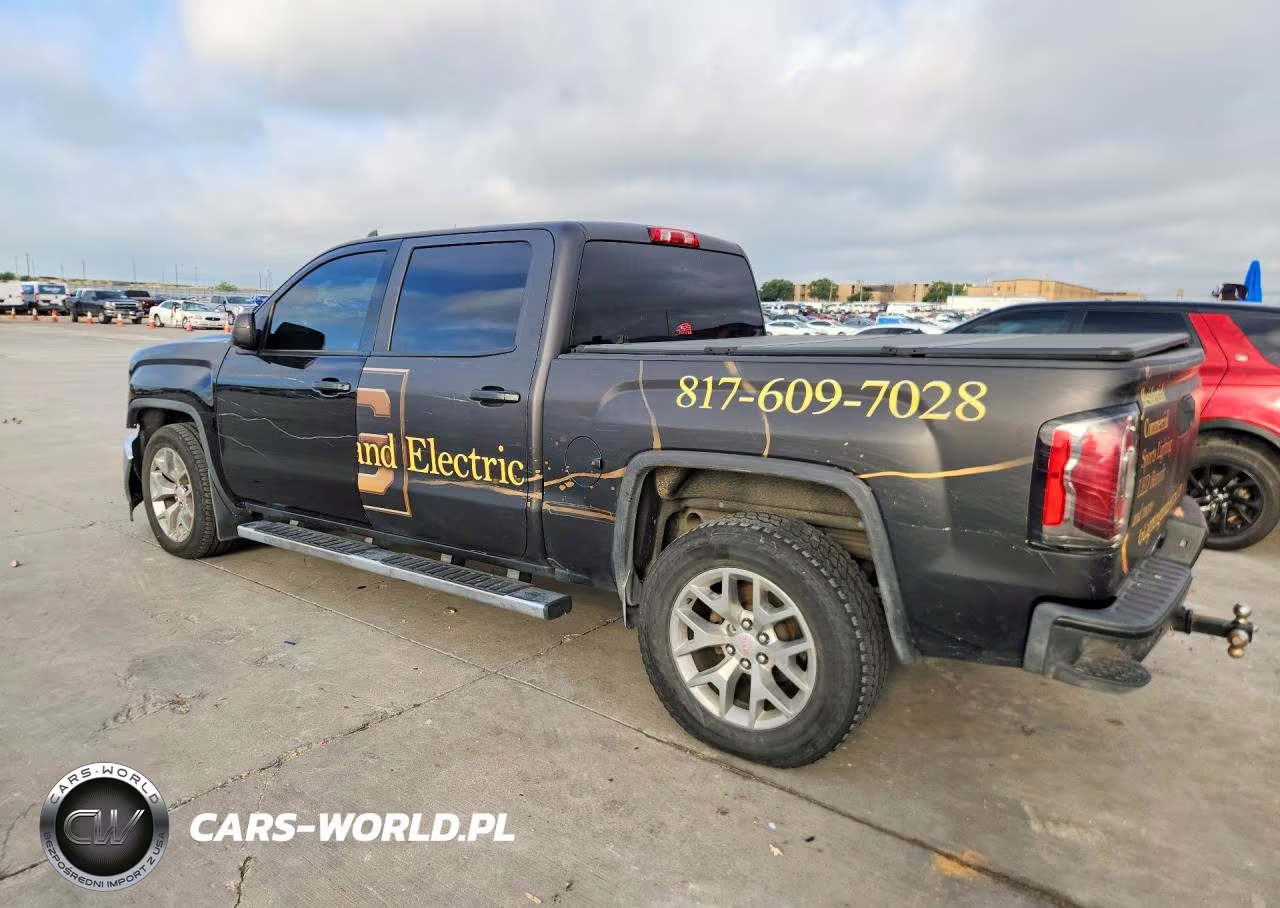 2018 GMC Sierra C1500 Slt VIN:3GTP1NEC5JG382891 - 2