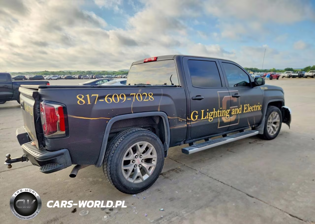 2018 GMC Sierra C1500 Slt VIN:3GTP1NEC5JG382891 - 3