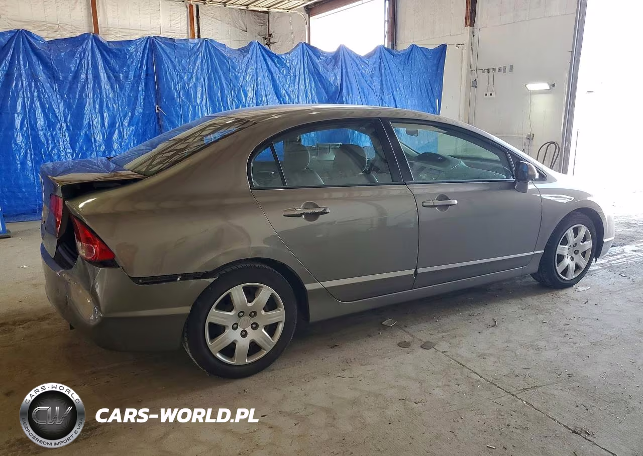 2008 Honda Civic Lx VIN:2HGFA15548H353397 - 3
