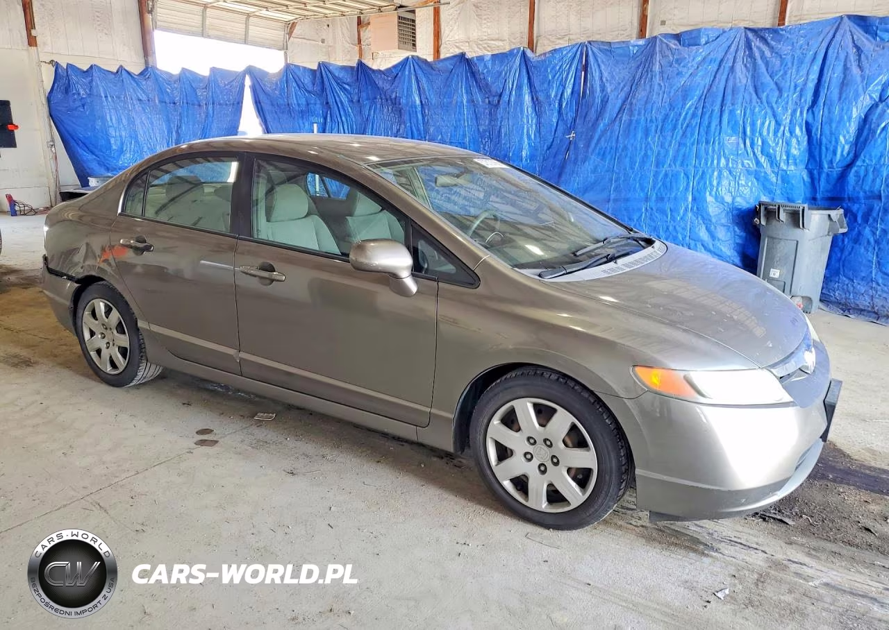 2008 Honda Civic Lx VIN:2HGFA15548H353397 - 4