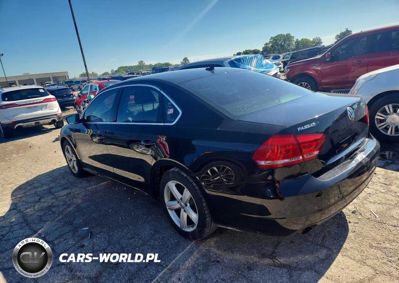2015 Volkswagen Passat S VIN:1VWAT7A33FC114558 - 2