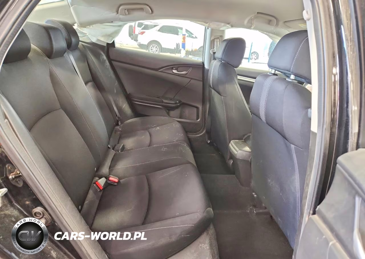 2019 Honda Civic Lx VIN:19XFC2F66KE031319 - 10