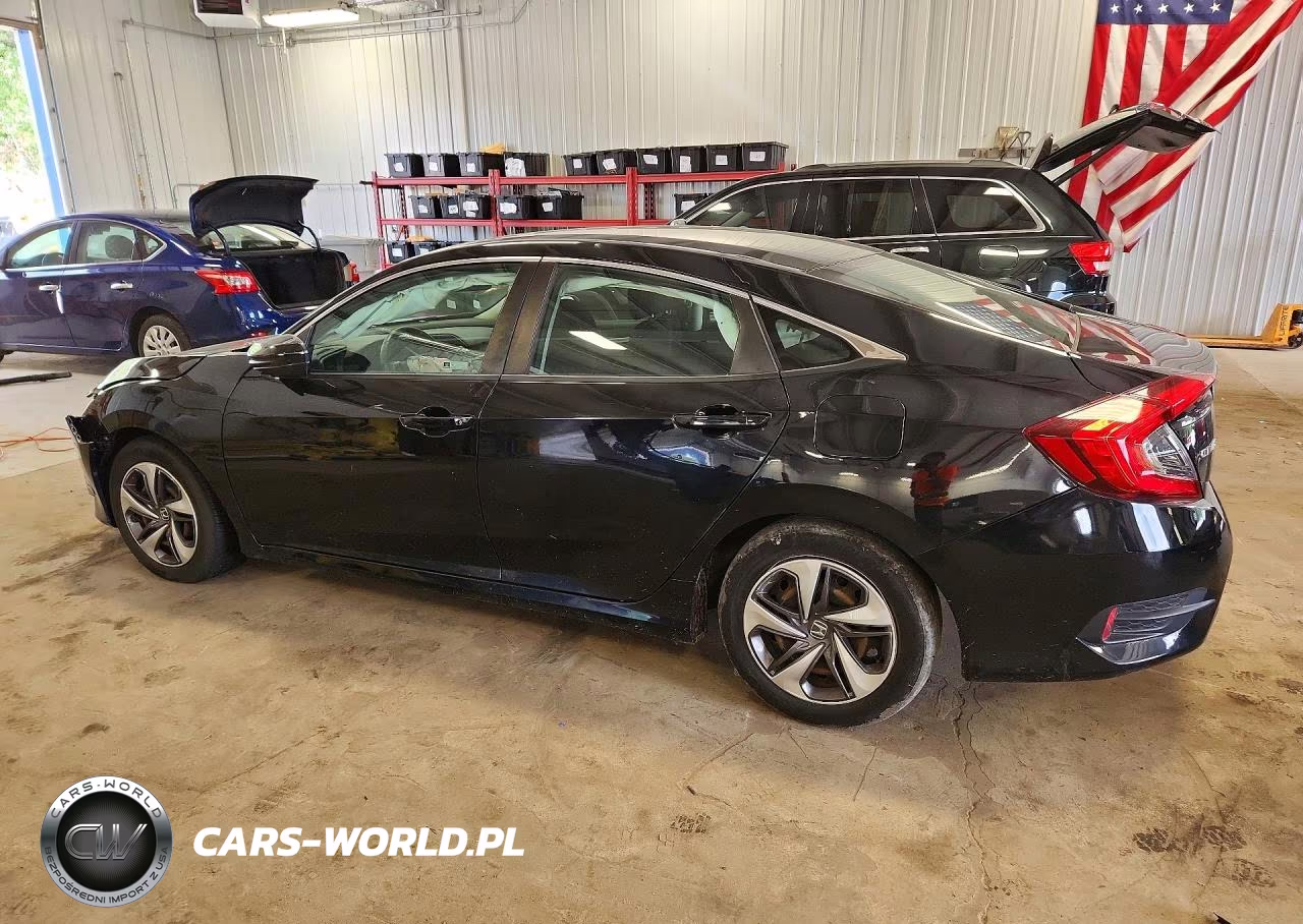 2019 Honda Civic Lx VIN:19XFC2F66KE031319 - 2