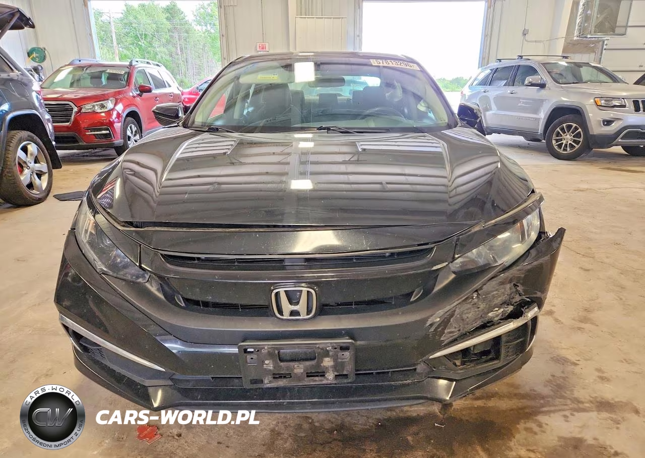 2019 Honda Civic Lx VIN:19XFC2F66KE031319 - 5